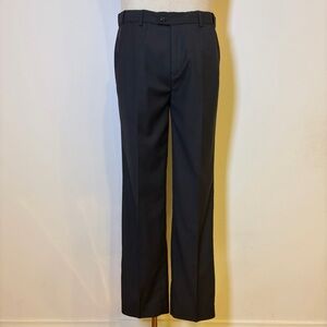 Perry Ellis Boy Dark Brown Dress Pants Size 20 - Excellent Condition
